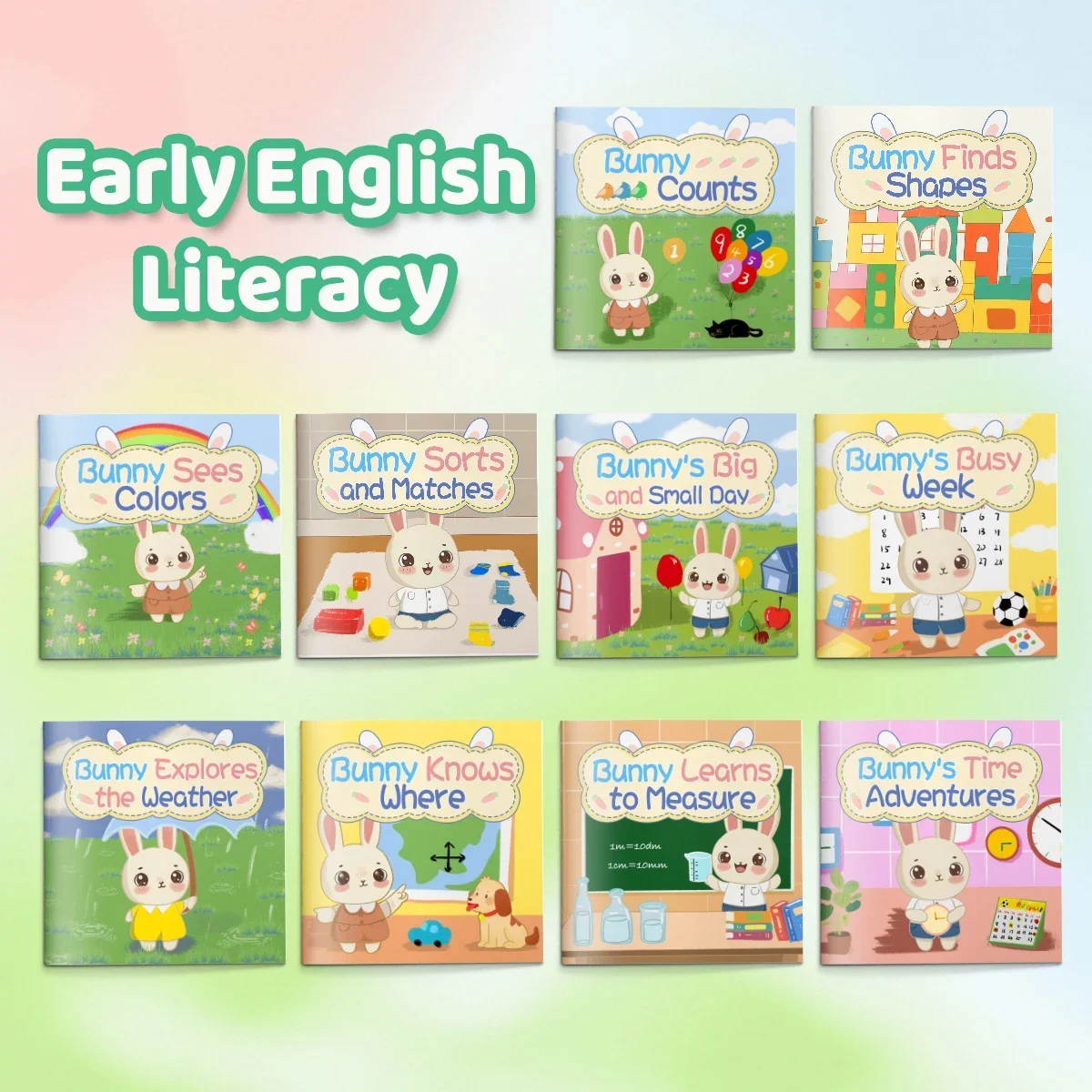 Kids Early Education - 리틀 래빗 스마트 교육 시리즈 10가지