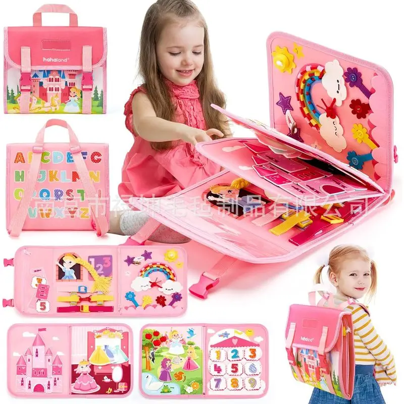Kids Early Education - 몬테소리 공주 펠트 비지보드 유아 생활