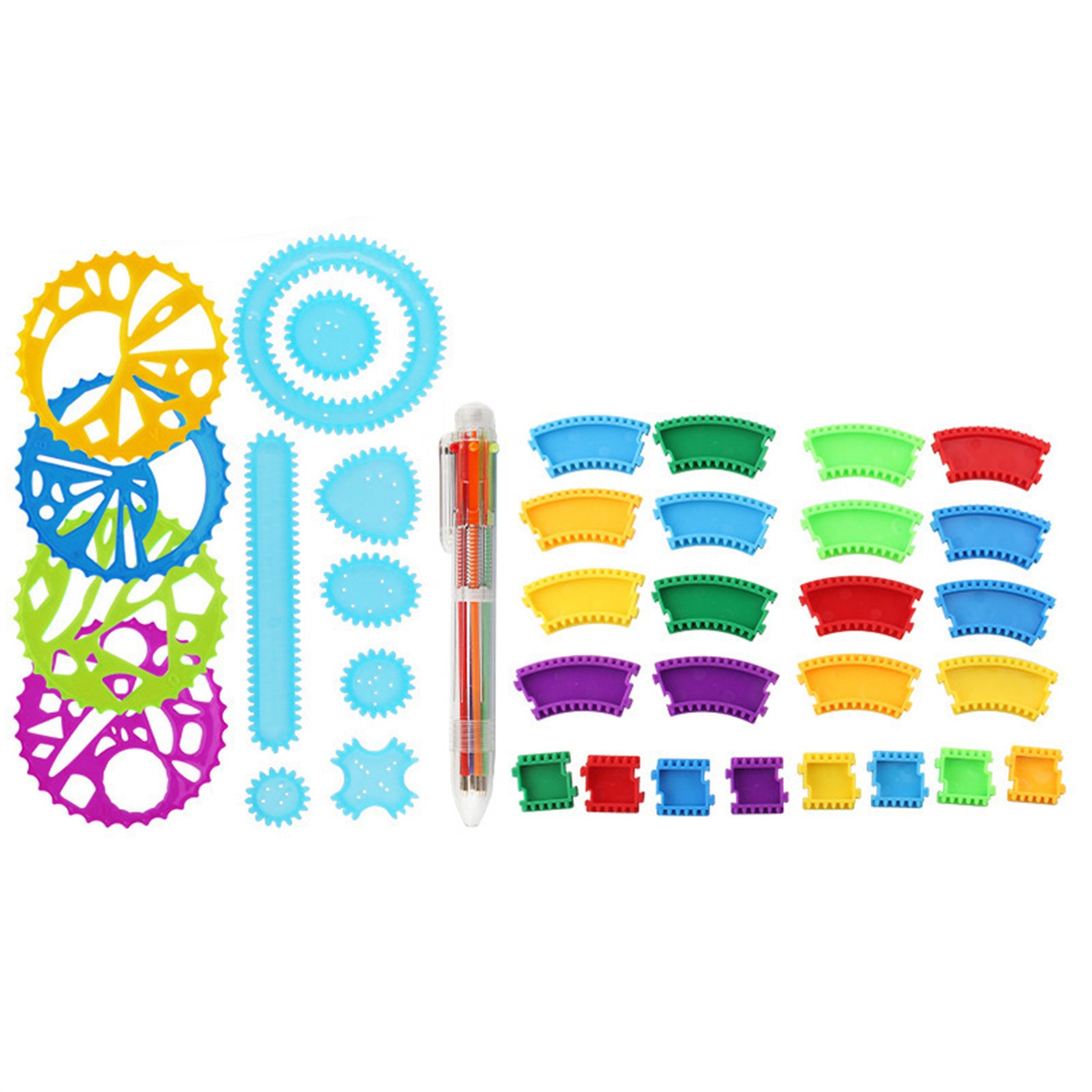 다채로운 스피로그래프 세트 어린이 마법 미술 드로잉 키 - Kids Education Gift 리뷰 및 가격