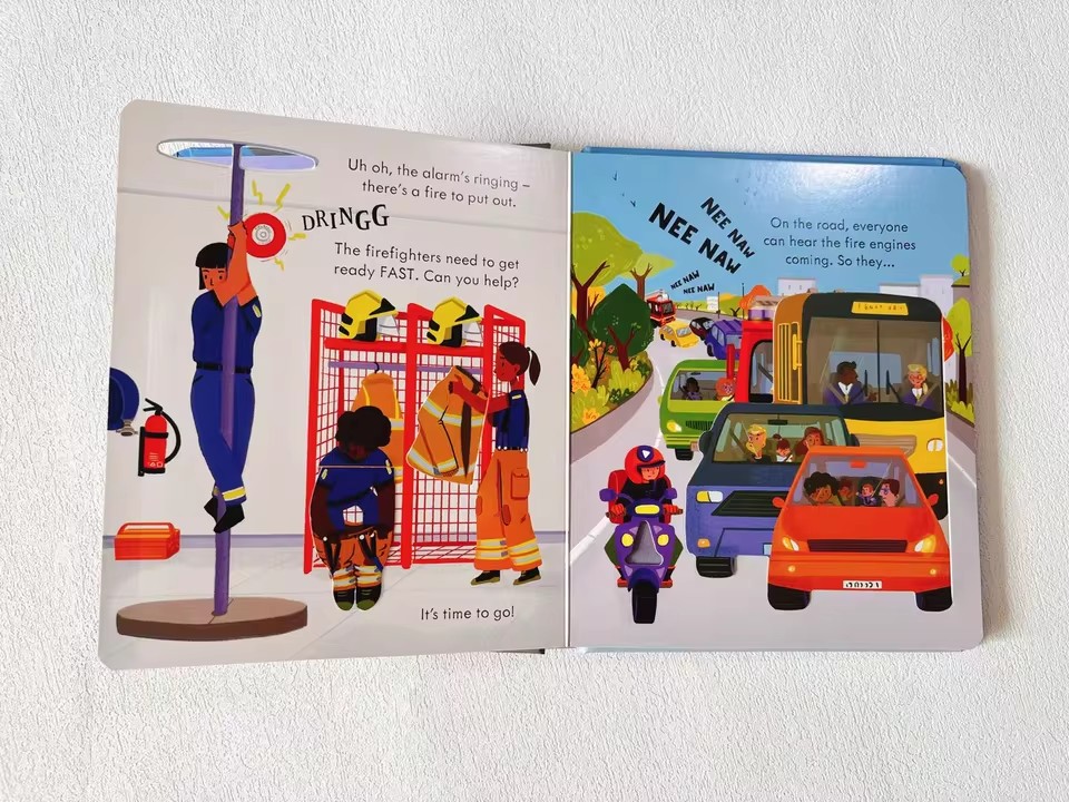 Usborne Peep Inside How A Fire - English Kids Education 리뷰 및 가격