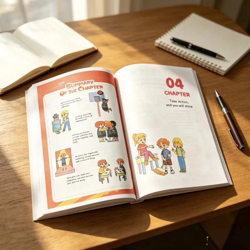 어린이를 위한 리더십 교육 만화책, 재미있는 이야기로  - Kids Education Academy 리뷰 및 가격