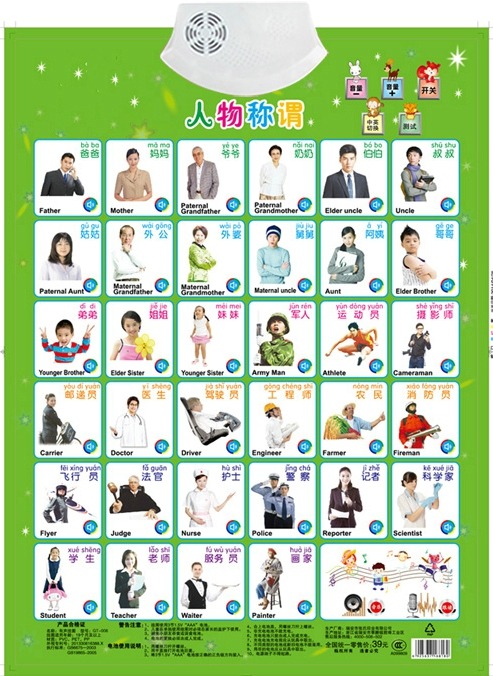 피규어 호칭 이름 학습 카드북, 아기 소리 벽 차트,  - Kids Education Name 리뷰 및 가격