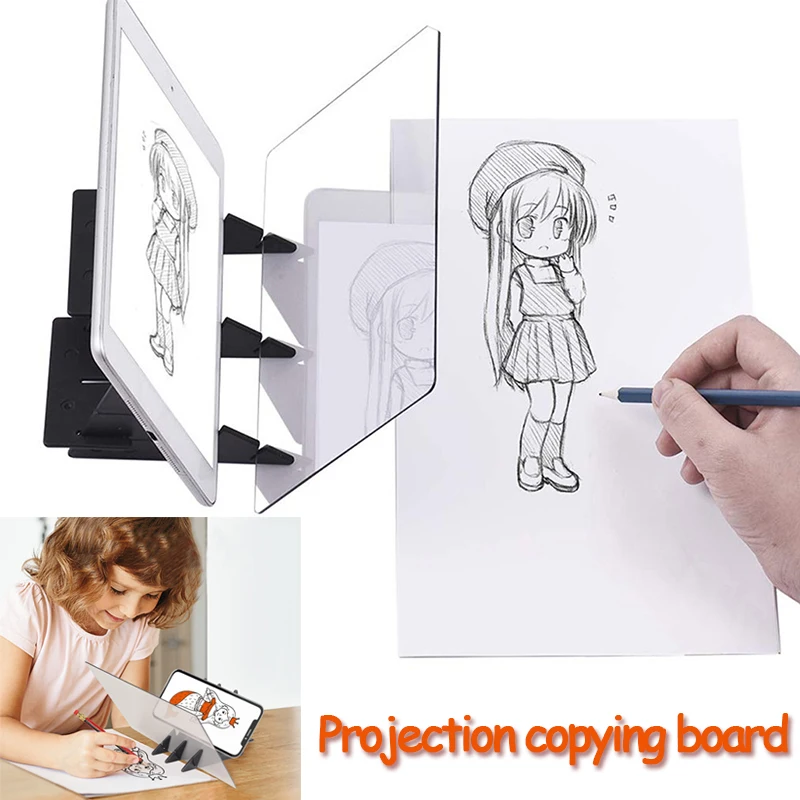 어린이 프로젝션 드로잉 복사 보드 프로젝터 그림 트레이 - Drawing Projector Kids 리뷰 및 가격