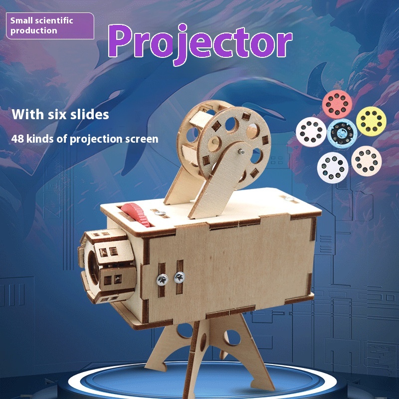 DIY 나무 과학 프로젝트 모델 키트 과학 실험 장난감 - Drawing Projector Kids 리뷰 및 가격