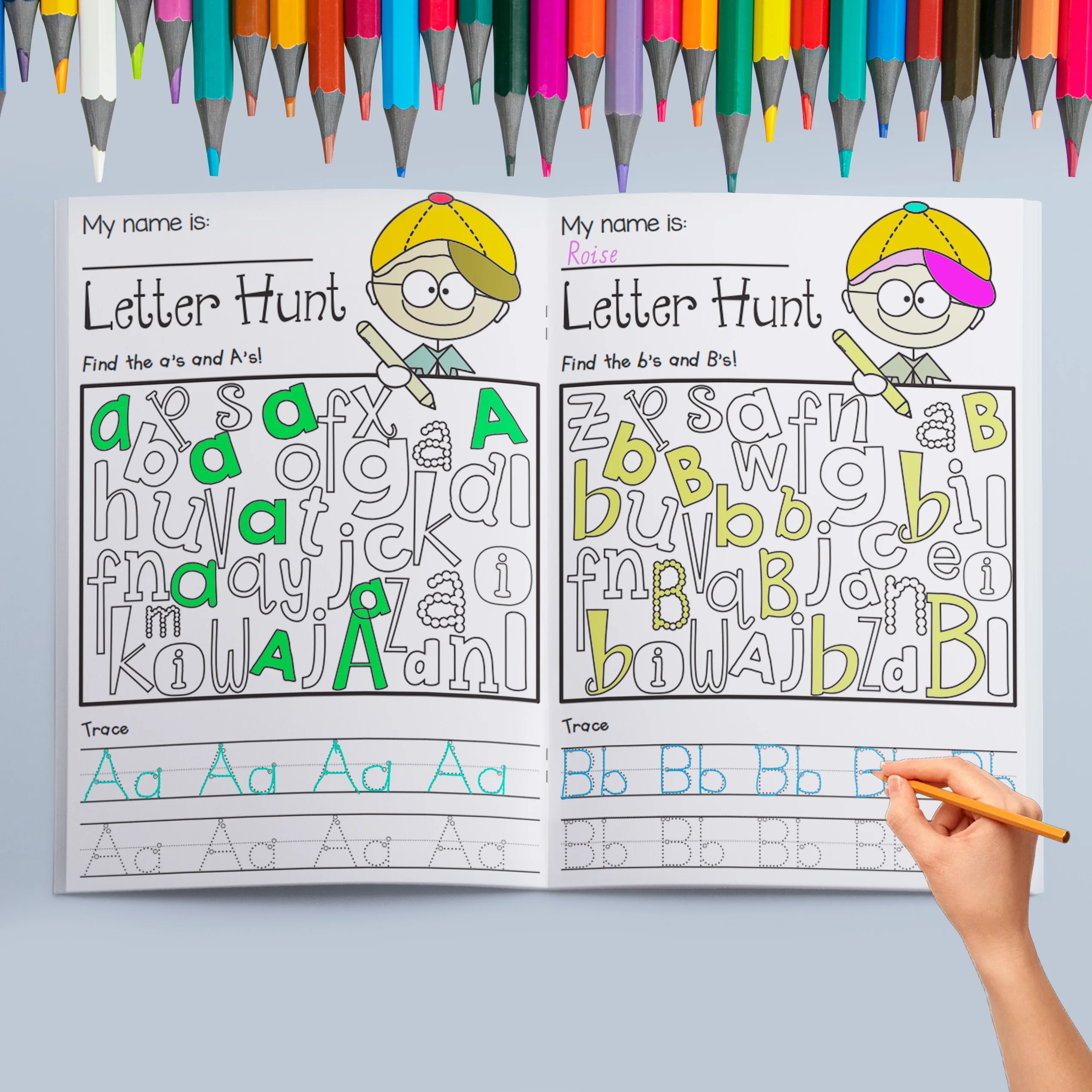 어린이를 위한 알파벳 색칠하기 책, 유아용 ABC 알파 - Learning Workbook Preschool 리뷰 및 가격