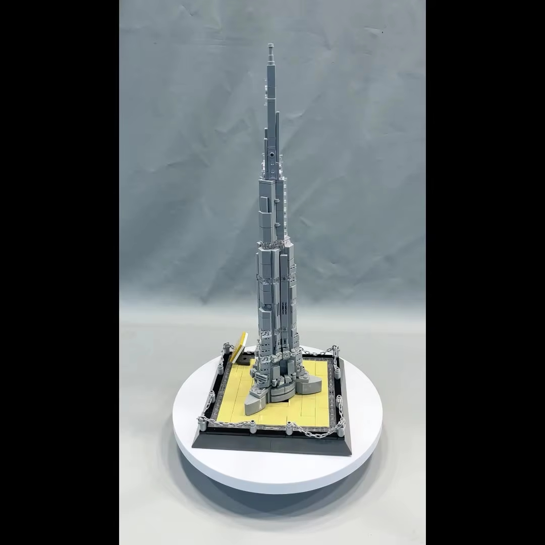 DIY 부르즈 칼리파 타워 미니 빌딩 블록 세트 - 두 - Kids Education In Dubai 리뷰 및 가격