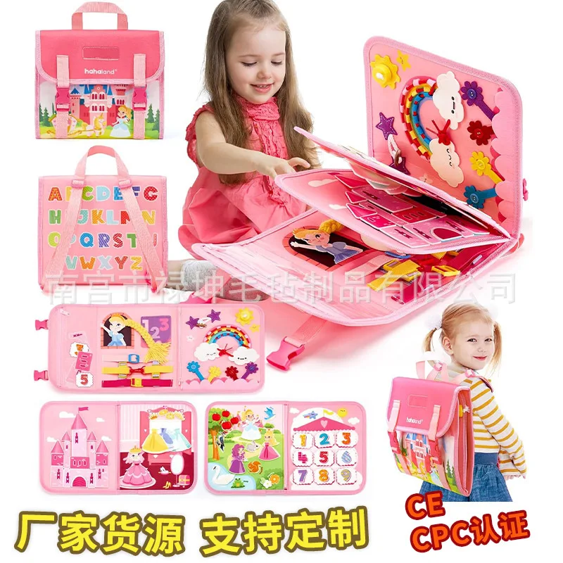 몬테소리 공주 펠트 비지보드 유아 생활 능력 학습 조기 - Kids Early Education 리뷰 및 가격