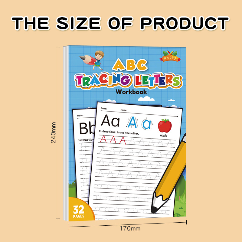 26개 알파벳 따라쓰기 연습장 미취학 아동을 위한 손글 - Learning Workbook Preschool 리뷰 및 가격