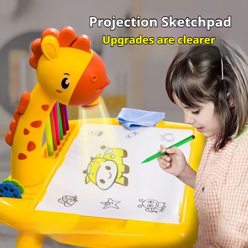 전기 사슴 프로젝션 드로잉 보드 다기능 쓰기 보드 학습 - Drawing Projector Kids 리뷰 및 가격