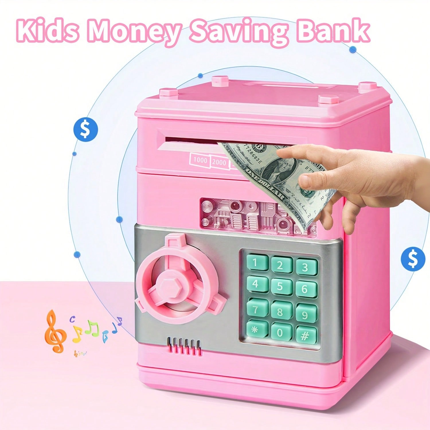 어린이용 미니 ATM 저금통, 전자식 동전 저금통, A - Kids Education Gift 리뷰 및 가격